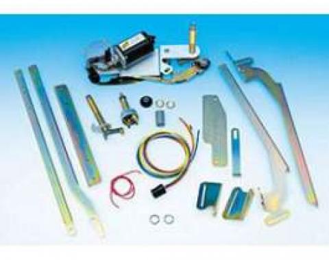 Chevy Raingear Wiper Kit, Standard, With 2-Speed Switch, 1957