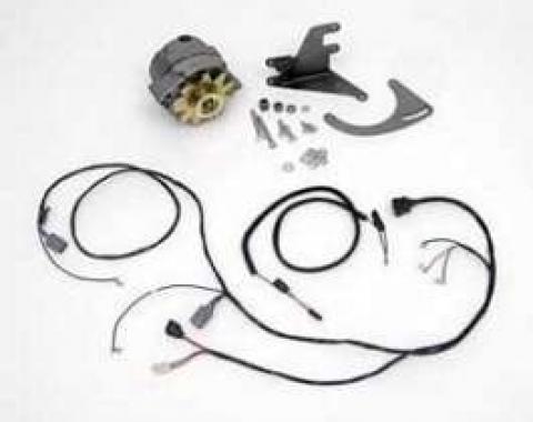 Chevy Alternator Conversion Kit, Small Block Short Water Pump, 1956