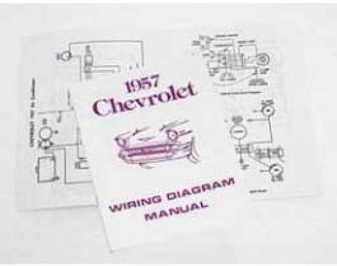 Chevy Wiring Harness Diagram Manual, 1957