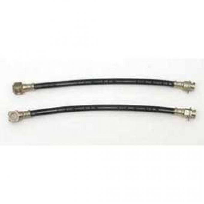 Chevy Front Disc Brake Flex Hoses, 1955-1957