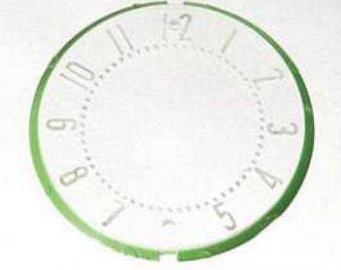 Chevy Clock Face Lens, 1955-1956