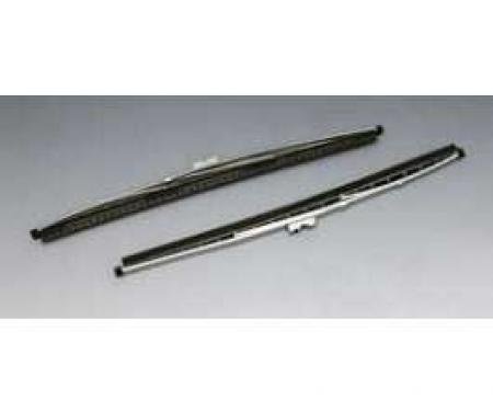 Chevy Windshield Wiper Blades, 1955-1956 Vacuum & Electric& 1957 Vacuum