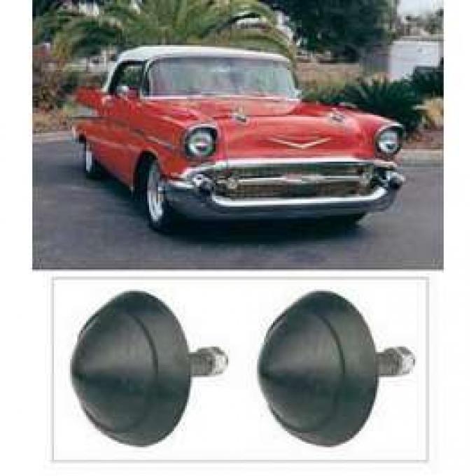 Chevy Rubber Bumper Tips, 1957