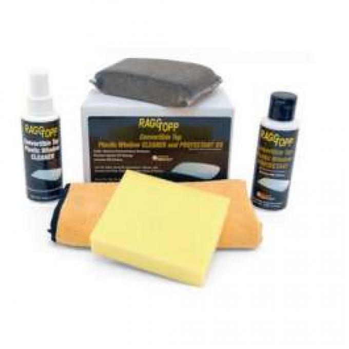 Raggtopp Cleaner/Protectant Kit, Plastic Window, Convertible Top