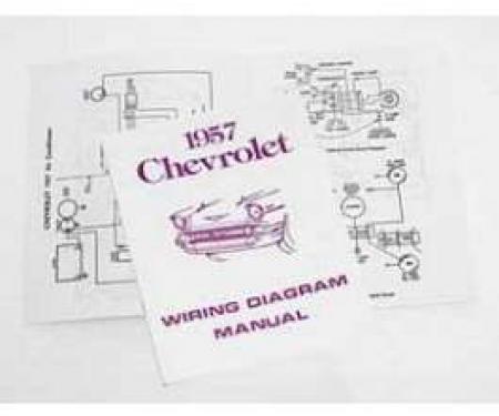 Chevy Wiring Harness Diagram Manual, 1957