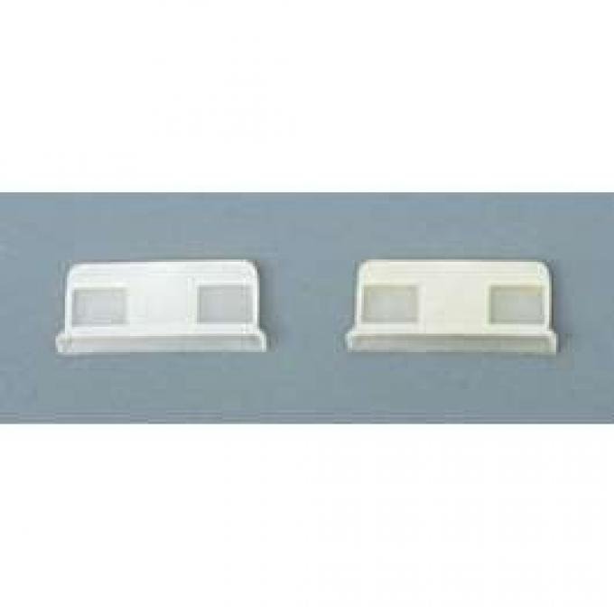 Chevy Flipper Tabs, Nylon, 2-Door Hardtop, 1955-1957