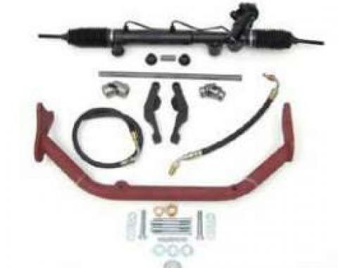 Chevy Rack & Pinion Deluxe Steering Kit, Big Block, With ididit Tilt Column & Column Shift, 1955-1957