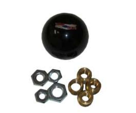 Shift Knob Black Billiard With Tri-5 Logo