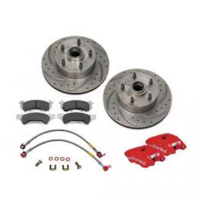 Chevy Disc Brake Upgrade, Wilwood, Front, 1955-1957