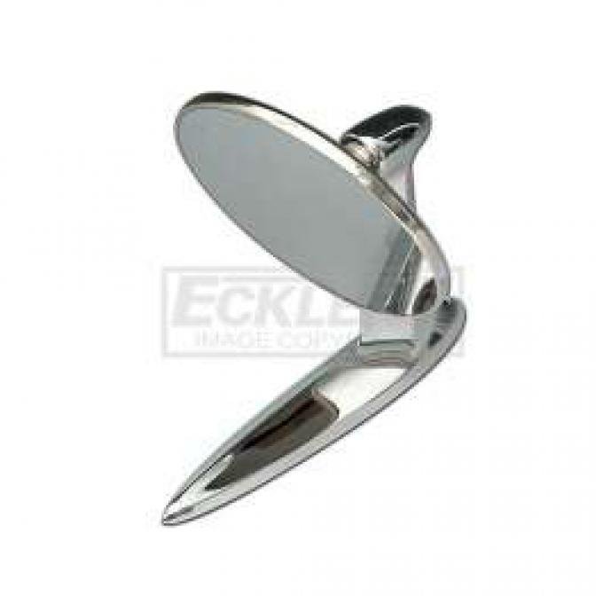 Chevy Outside Rear View Mirror, Best Quality, 1955-1957