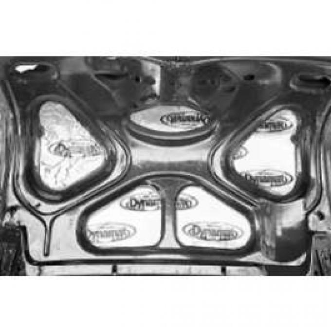 Chevy Trunk Lid Insulation, Dynamat Extreme, 1955-1957