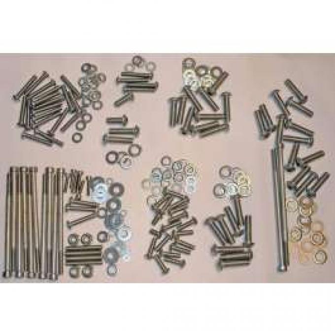 Chevy Engine Bolt Kit, Stainless Steel, LS1(97-98), 1955-1957