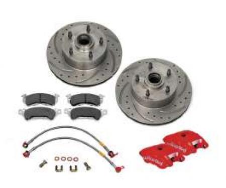 Chevy Disc Brake Upgrade, Wilwood, Front, 1955-1957