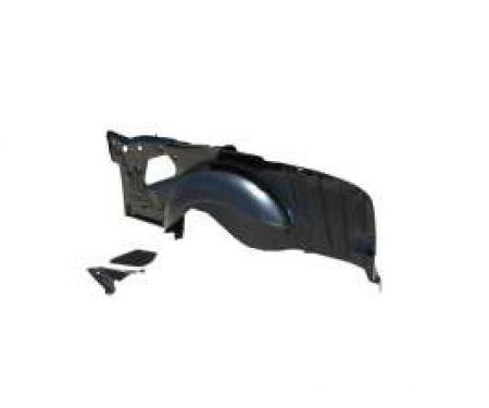 Chevy Inner Quarter Panel, Trunk Wall Assembly, Right, 2-Door Hardtop, 1955-1957