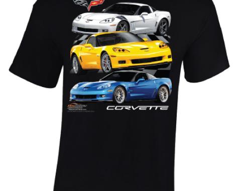 Port & Company C6 Corvette T-Shirt