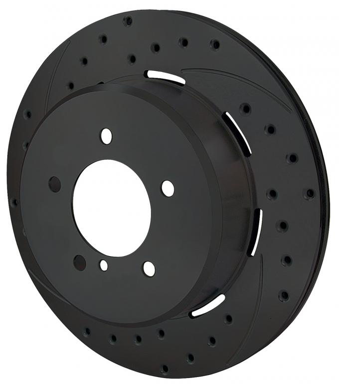 Wilwood Brakes SRP Drilled Performance Rotor & Hat 160-8744-BK