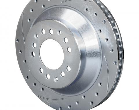 Wilwood Brakes SRP Drilled Performance Rotor & Hat 160-12189-BK