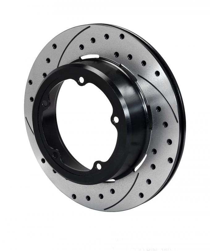 Wilwood Brakes SRP Drilled Performance Rotor & Hat 160-12891-BK