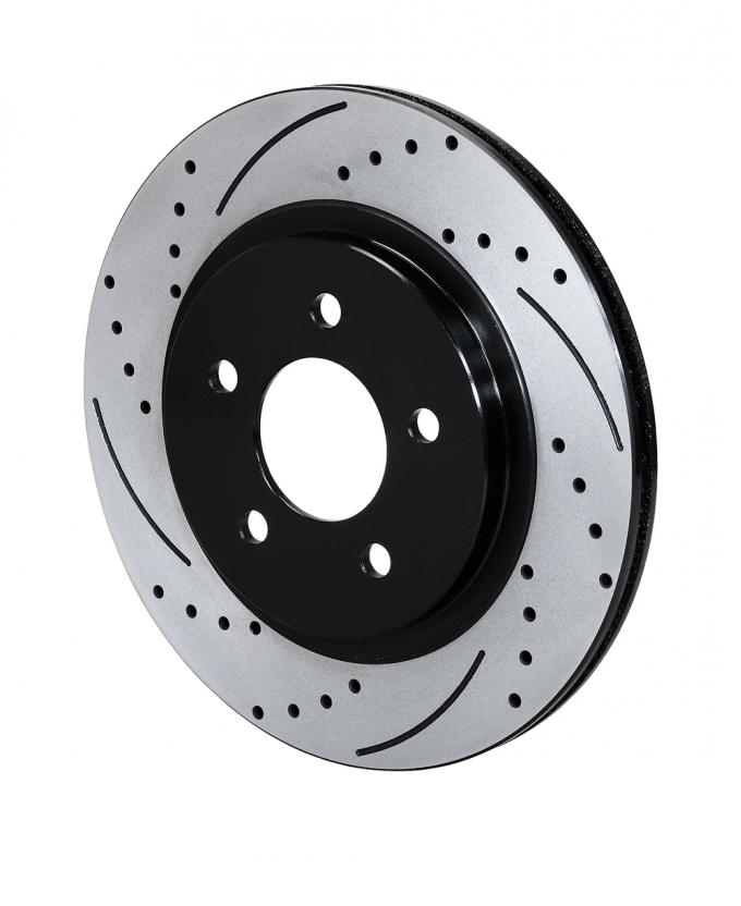 Wilwood Brakes SRP Drilled Performance Rotor & Hat 160-12171-BK