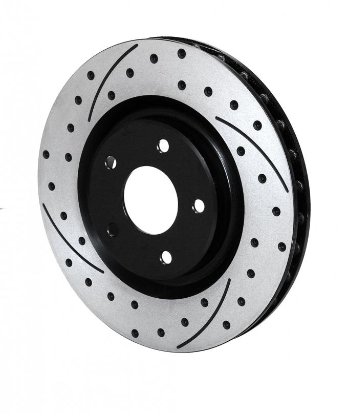 Wilwood Brakes SRP Drilled Performance Rotor & Hat 160-14042-BK