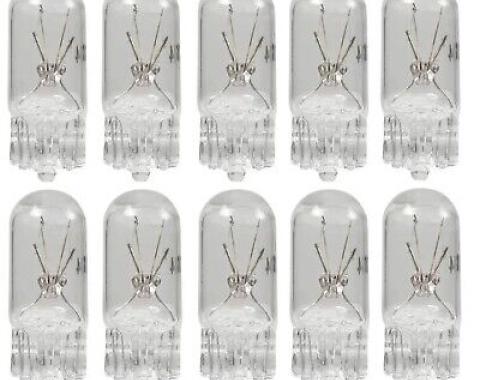 Redline Restomotive® GM Vehicle Printed Circuit Dash Light Bulb, #194, Pack of 10
