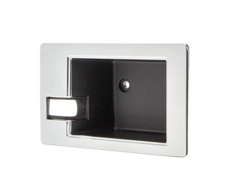 AMD Front Door Handle Bezel, LH, Chrome, 81-89 Chevy GMC C/K Pickup Truck Blazer Jimmy Suburban 543-4081-4L