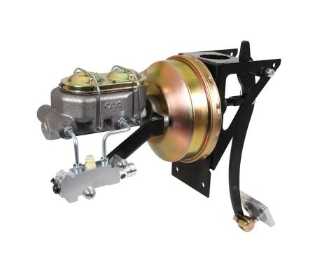 Classic Performance Complete Power Brake Booster Kit W/ a Universal Swing Pedal for 48-52 Ford Truck, 8" Dual 4852FBB24-8DC