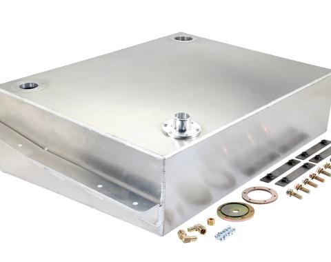 Classic Performance 21 Gal Carbureted & Fuel Injection Ready Aluminum Fuel Tank, 1948-60 Ford Truck 4860AGT-21BFH