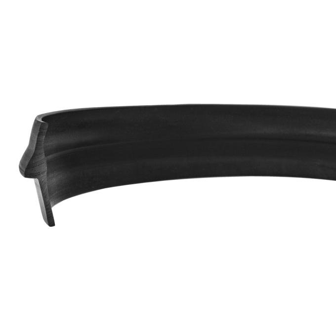 Metro Moulded Parts 1937 Ford Door Bottom Seal. Dense Rubber Extrusion. 1-1/2 In LP 104-D/FT