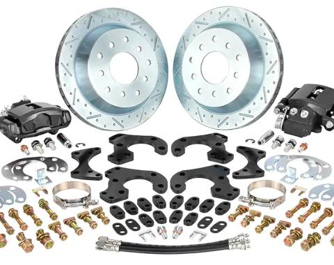 Classic Performance 12" Big Brake Rear Disc Brake Wheel Kit with External E-Brakes for 9" Ford 9RBP12-38-5500