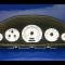 Whitegauges 1995-1997 Mercedes S320 W140 White Face Gauges 9597MS-1624