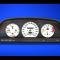 Whitegauges 1984-1993 Mercedes W126 320 METRIC KPH KMH White Face Gauges 8493MW-2121