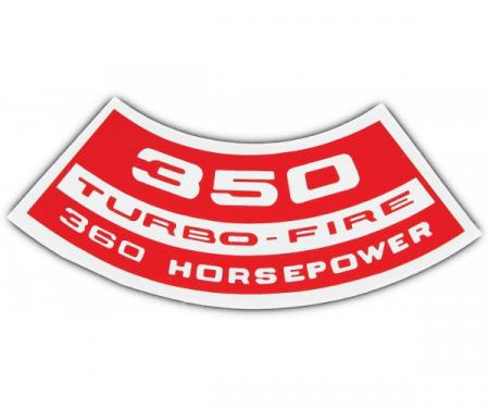 350 TURBO FIRE 360HP DECAL