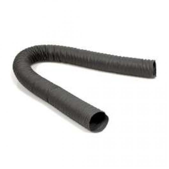 Chevy Defroster Duct Hose, 2 x 36, Cloth Covered, 1949-1954