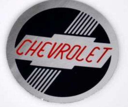 Chevy Heater Box Decal, 1951-1952