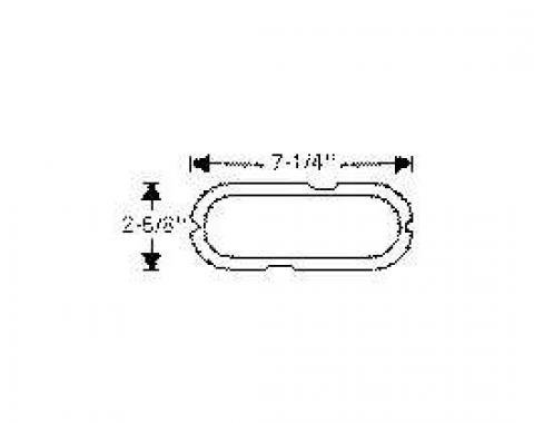 Chevy Lens Gaskets, Parking Light, Front, 1954