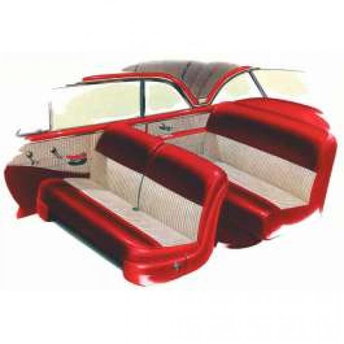 Chevy Seat Covers, Bel Air, Hardtop, 1951-1952