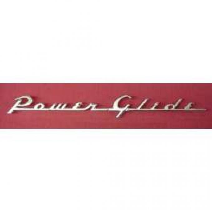 Chevy Powerglide Trunk Emblem, 1954