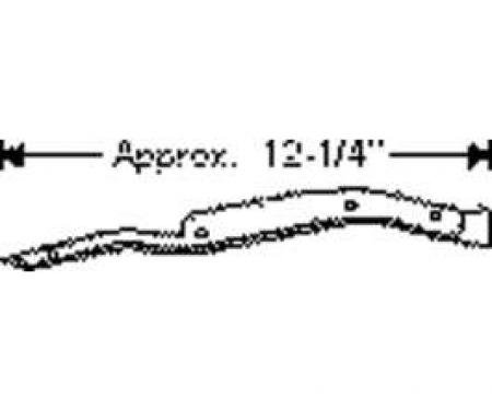 Chevy Weatherstripping, Door Hinge Pillar Auxiliary Beltline, Except 2-Door Coupe & Convertible Styline, 1949-1952