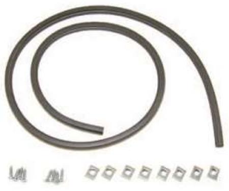 Chevy Seal Kit, Hood To Cowl, Includes Clips, 1954