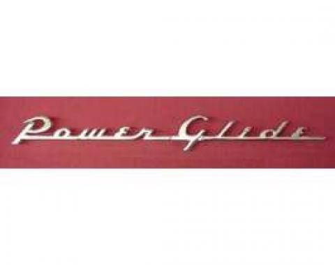 Chevy Powerglide Trunk Emblem, 1954