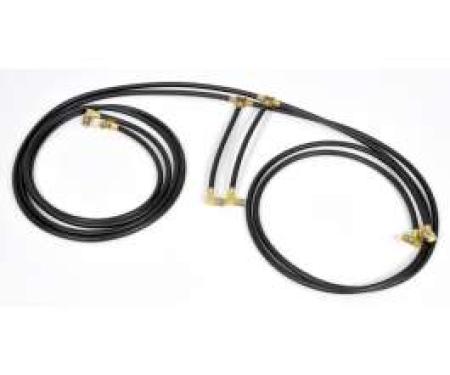 Chevy Convertible Top Motor Pump Hoses, 1951-1954