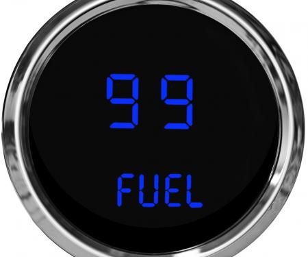 Intellitronix Fuel Level LED Digital Chrome Bezel MS9016