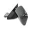AMD Outside Door Mirror, Black Below Eyeline, LH, 88-98 Chevy GMC C/K Pickup Truck SUV X570-4088-BL