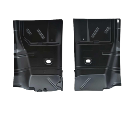 Redline Restomotive® 1962-1967 Chevrolet Chevy II Front Left and Right Floor Pan with Toe Board & Center Hump
