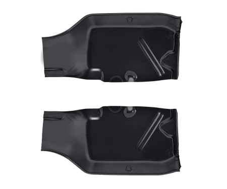 Redline Restomotive® 1962-1967 Chevrolet Chevy II Left and Right Hand Toe Board