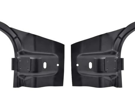 Redline Restomotive® 1962-1965 Chevrolet Chevy II Left and Right Hand Trunk Gutter Side Brace