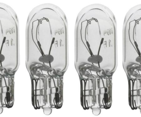 Redline Restomotive® 1968-1987 Chevy Truck 4 Piece Clear Side Marker Light Bulbs