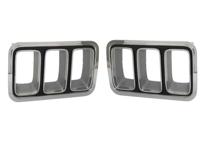 Redline Restomotive® 1970 Ford Mustang Left and Right Hand Tail Lamp Bezel