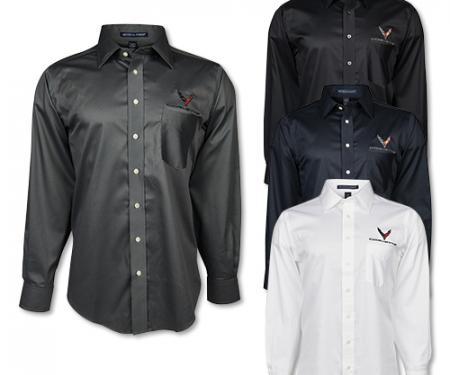 2020 Corvette Cotton Twill Dress Shirt